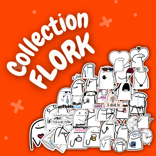 Flork Stickers