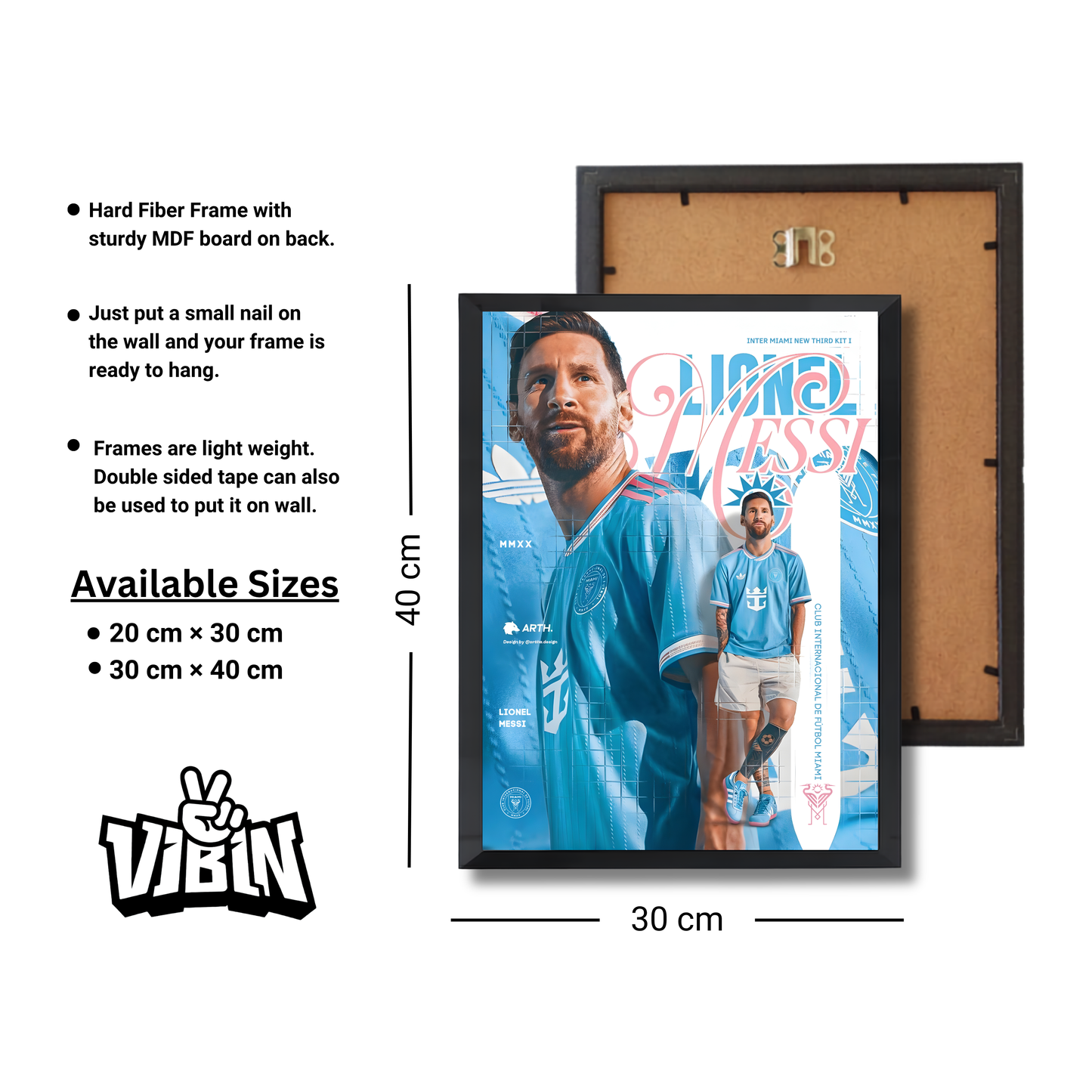 Lionel Messi Football Poster #121