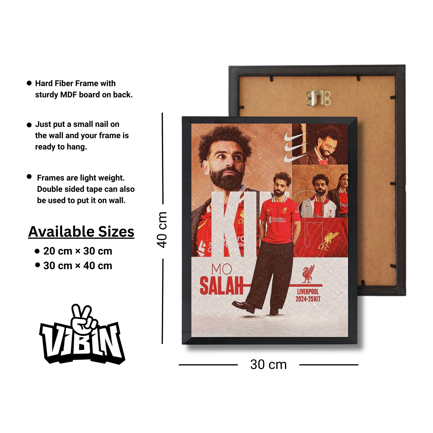 Mo Salah Football Poster #125