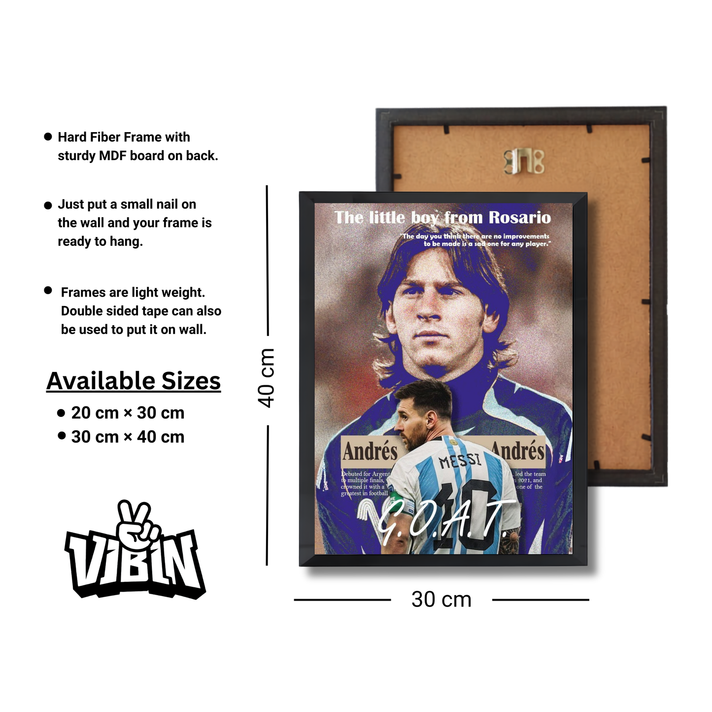 MESSI Football Poster #132
