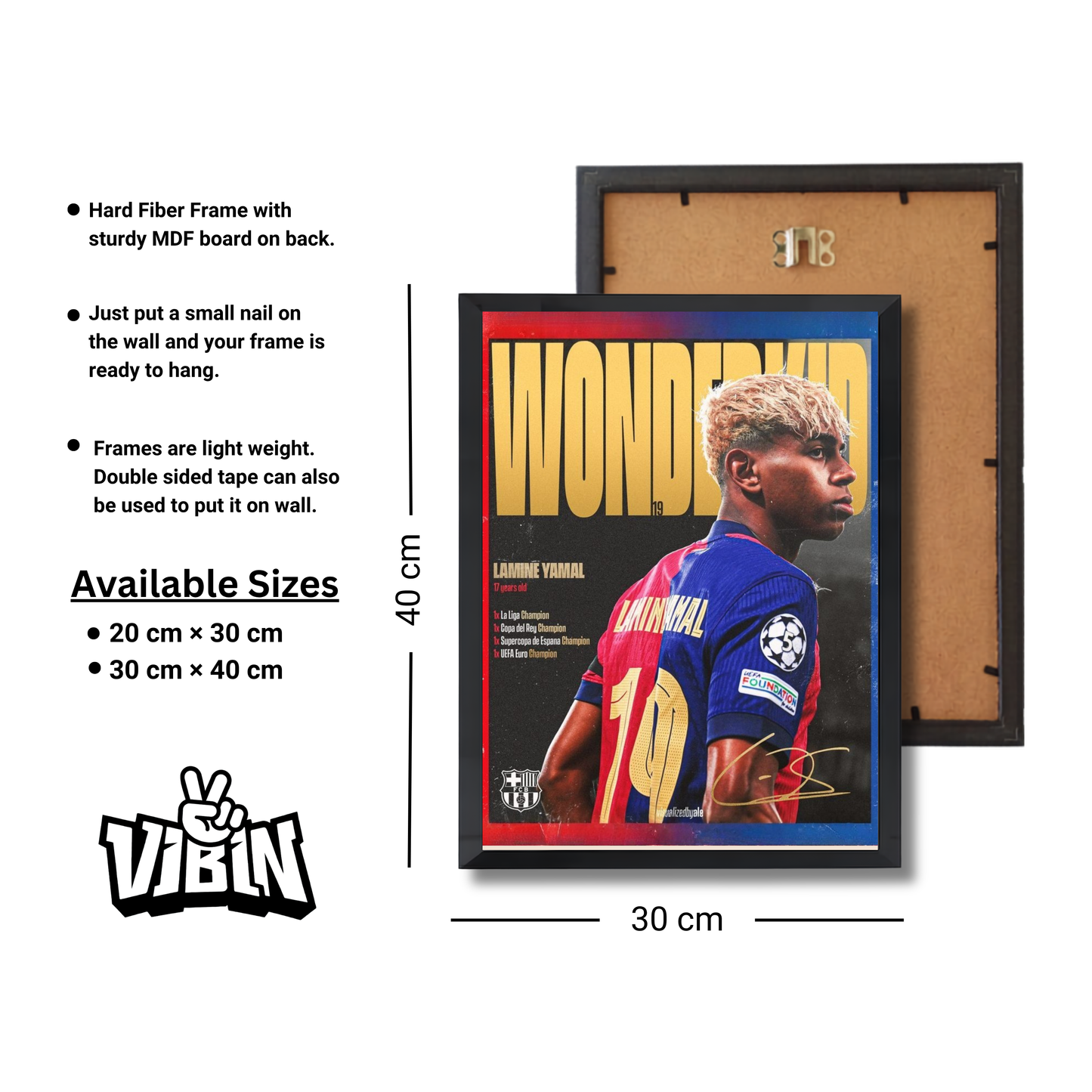 LAMINE YAMAL Football Poster #139