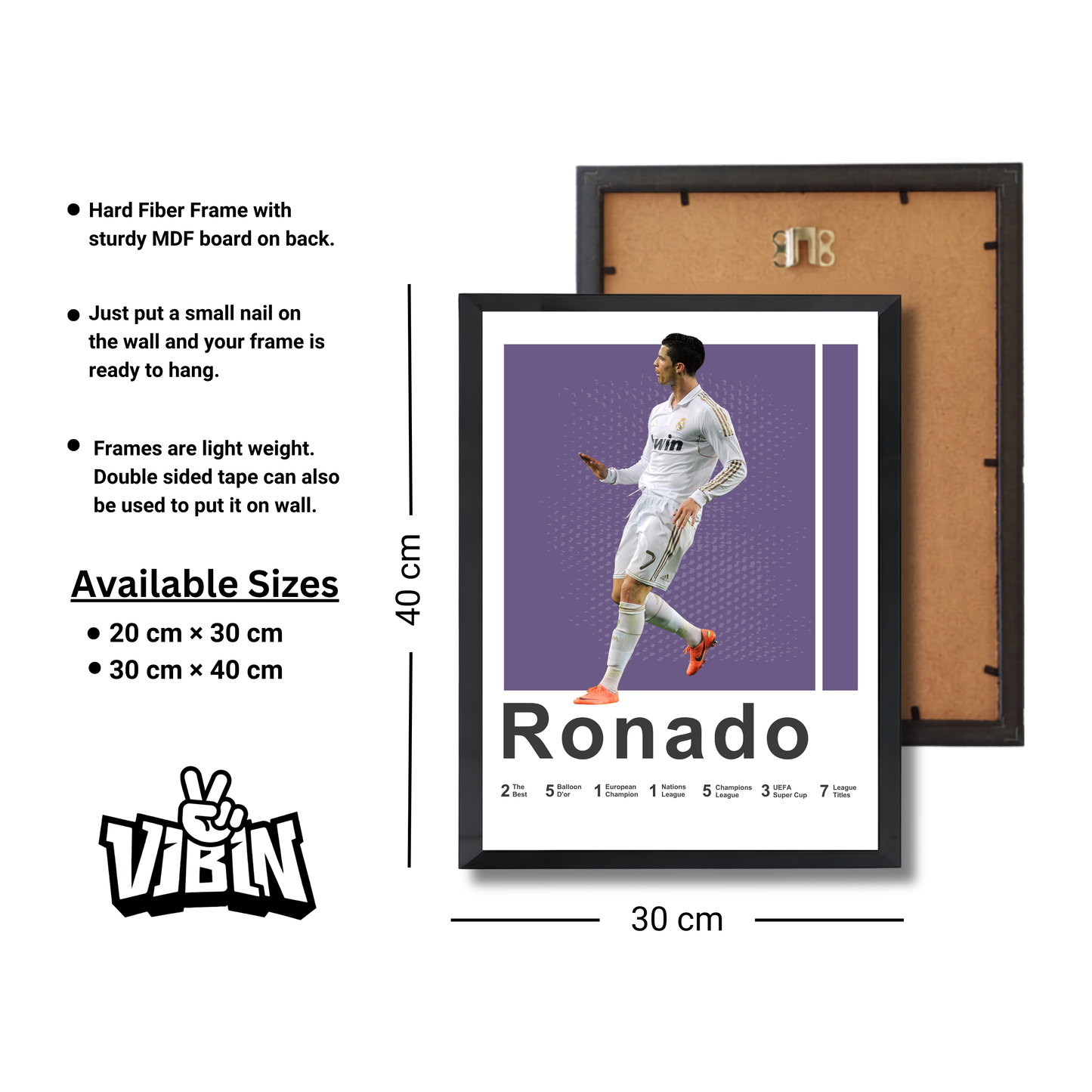 RONALDO Football Poster #145