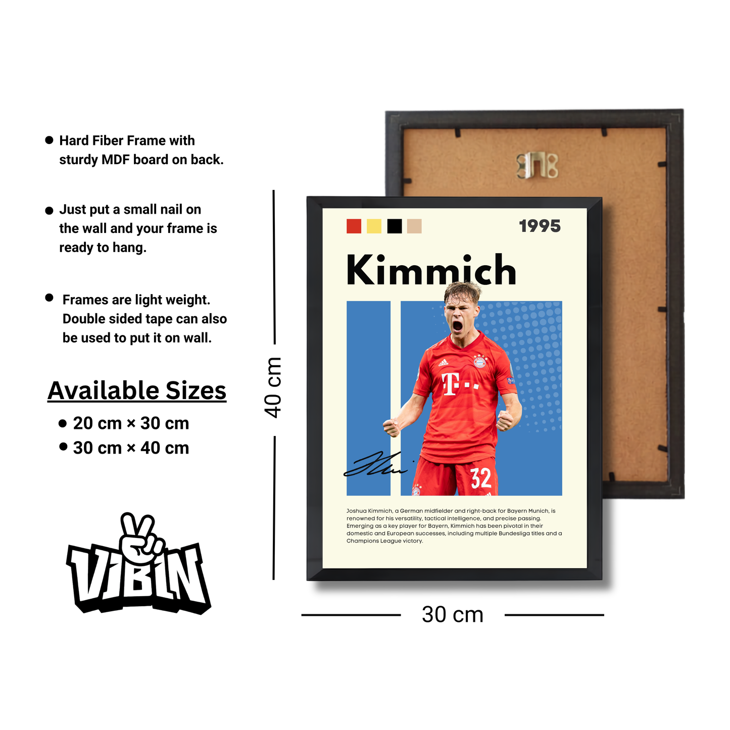 Kimmich Football Poster #163