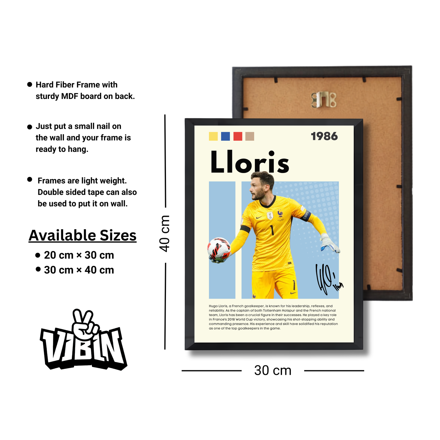Lloris Football Poster #168