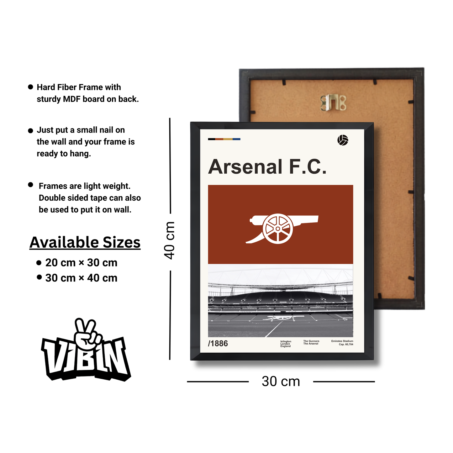 Arsenal F.C. Football Poster #174