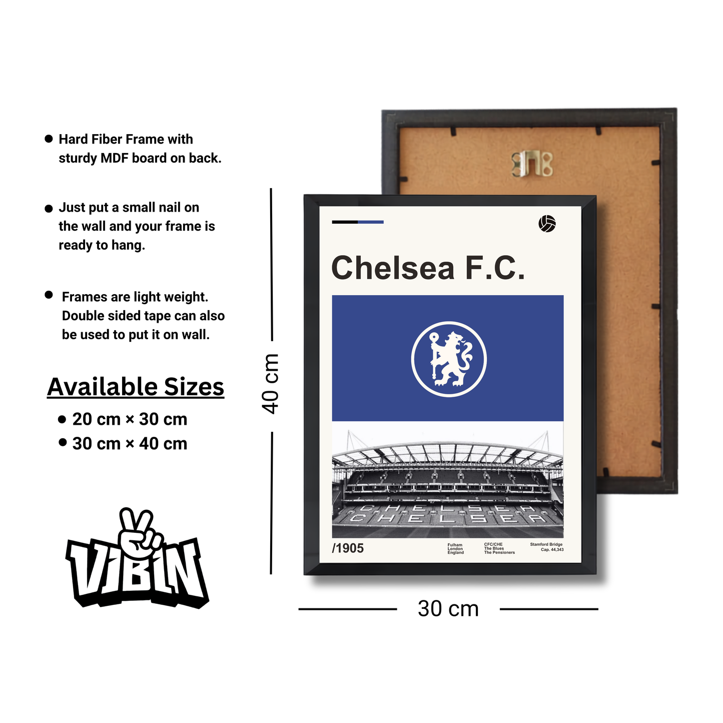 Chelsea F.C. Football Poster #176