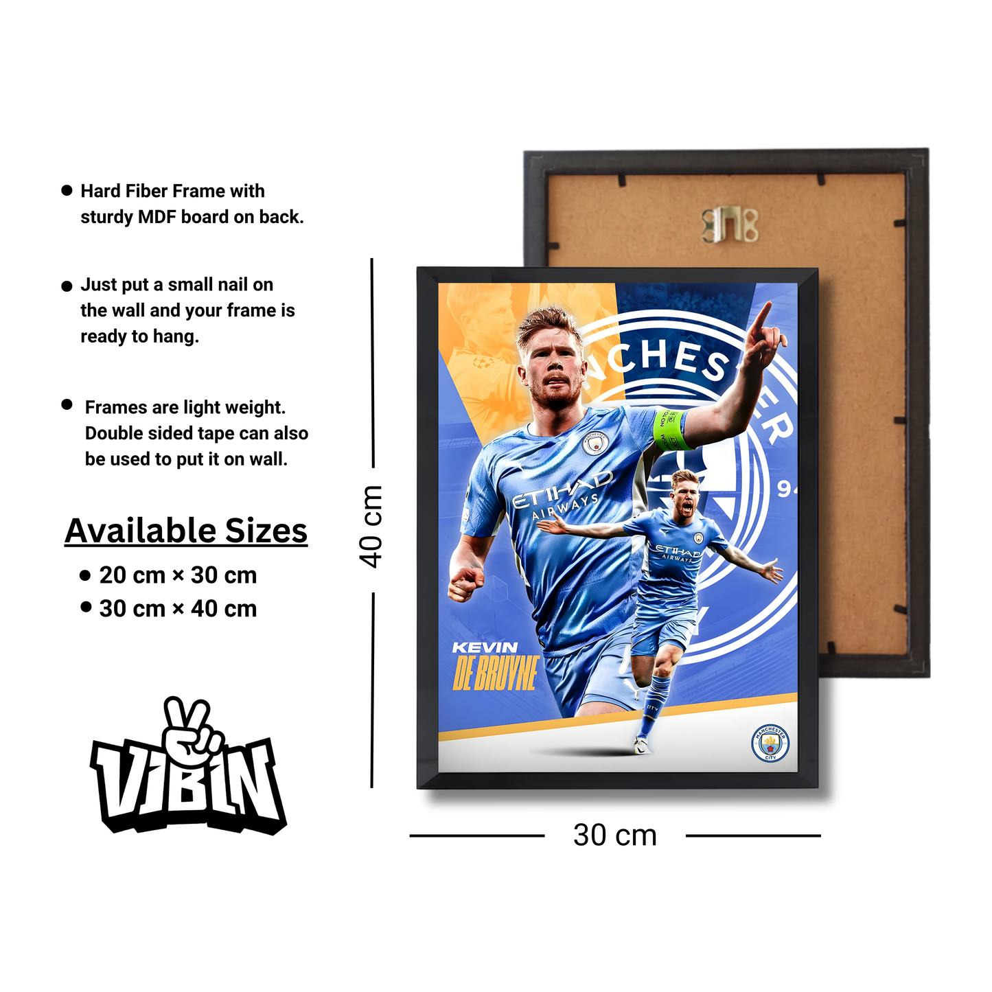 De Bruyne Football Poster #182