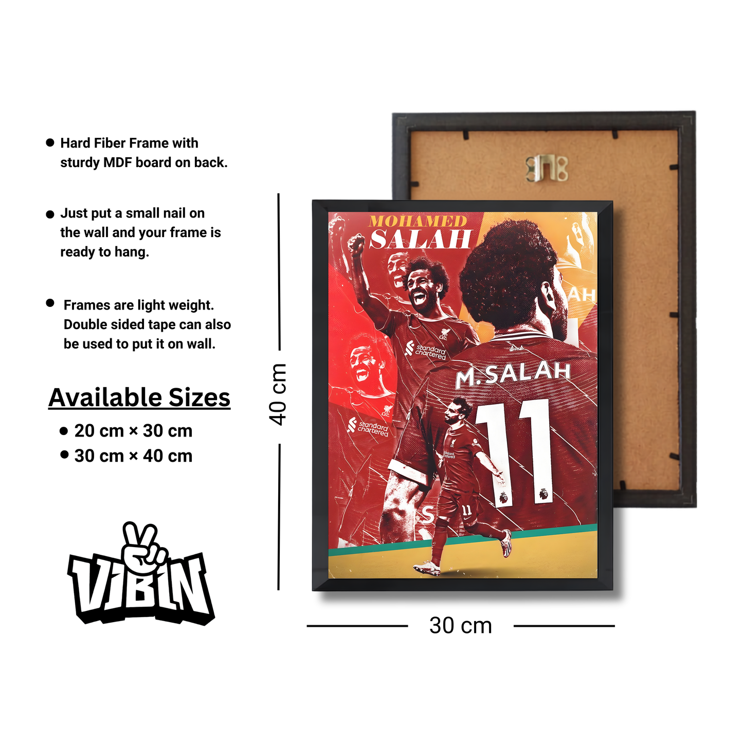 Mohamed Salah Football Poster #183