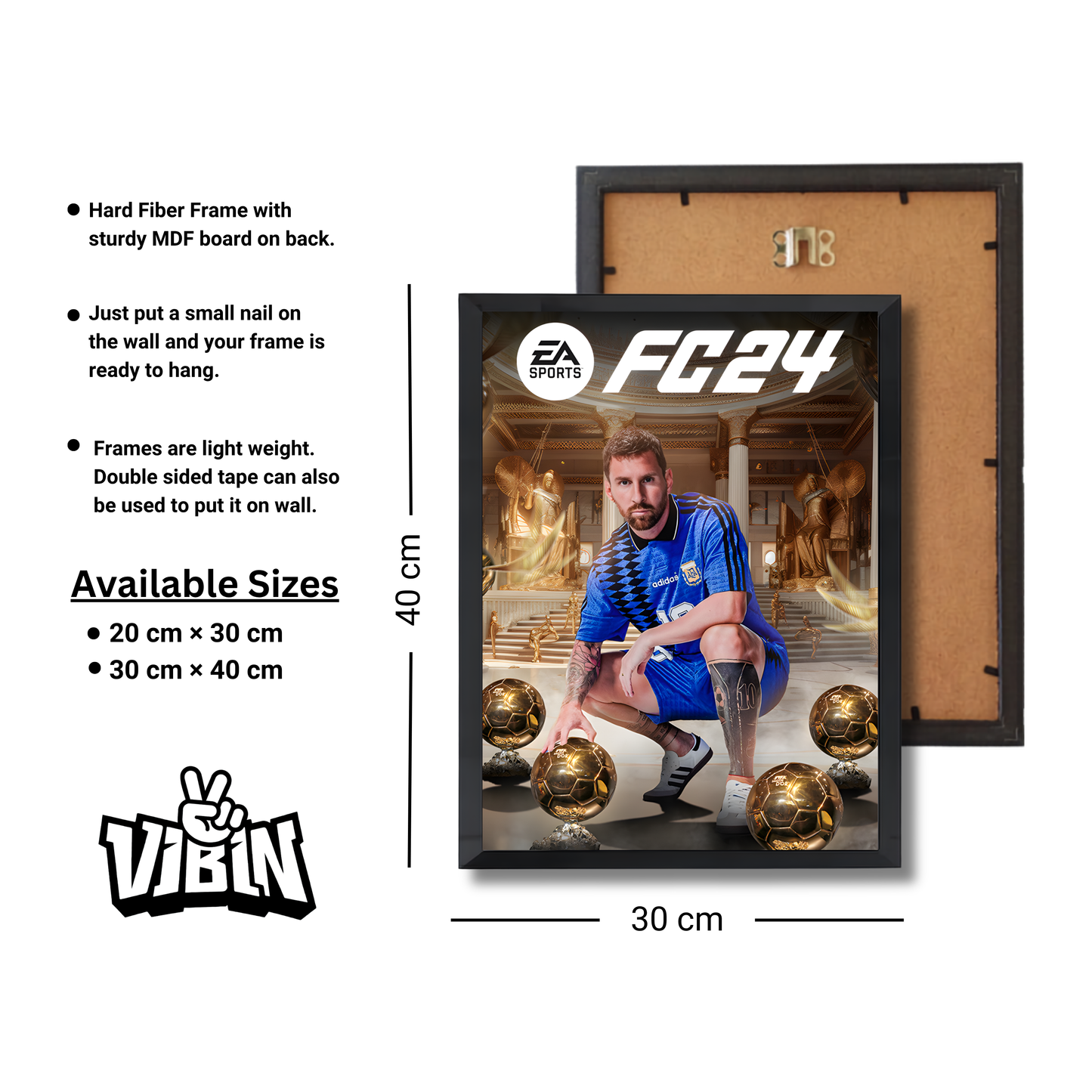 Messi Football Poster #199
