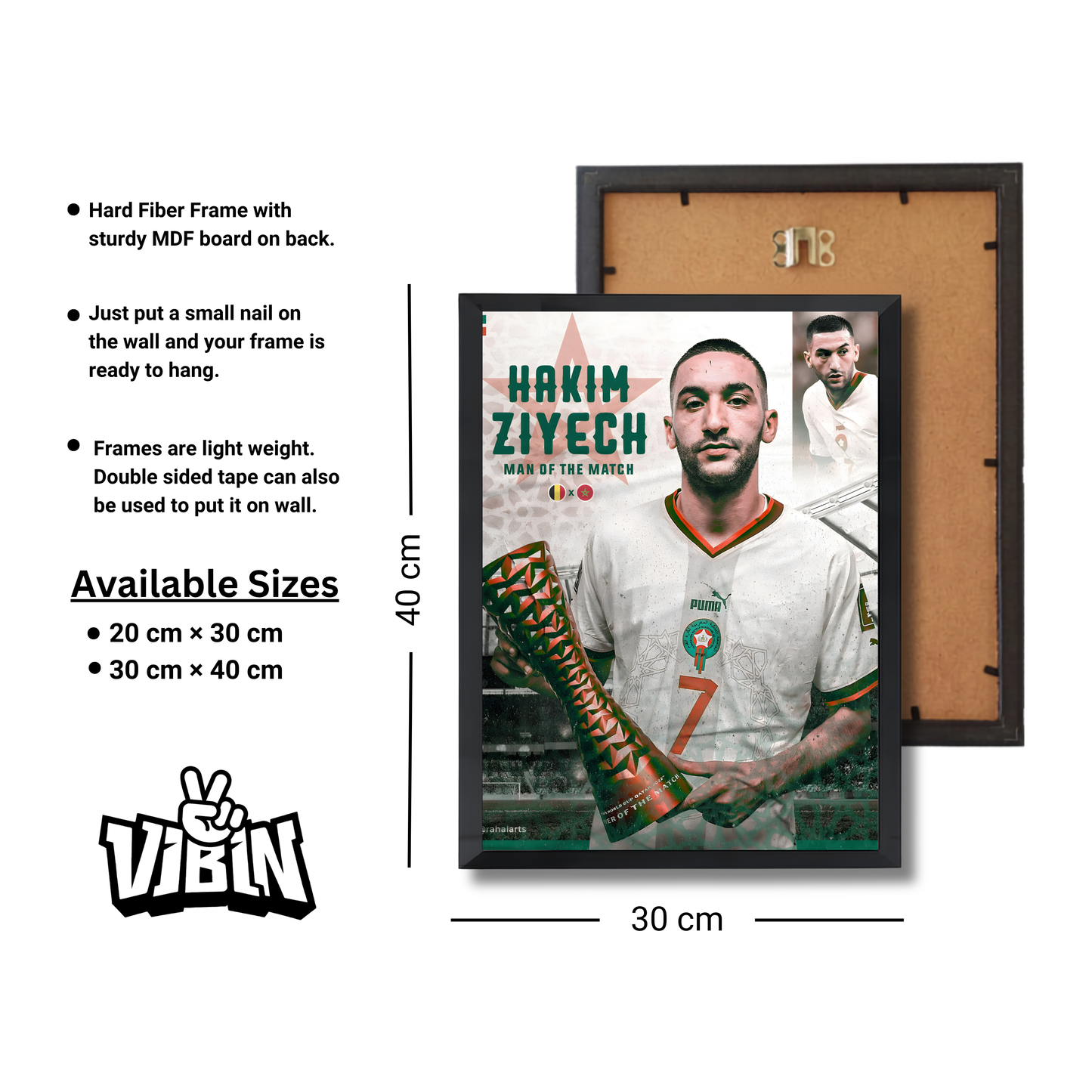 Hakimi Football Poster #207