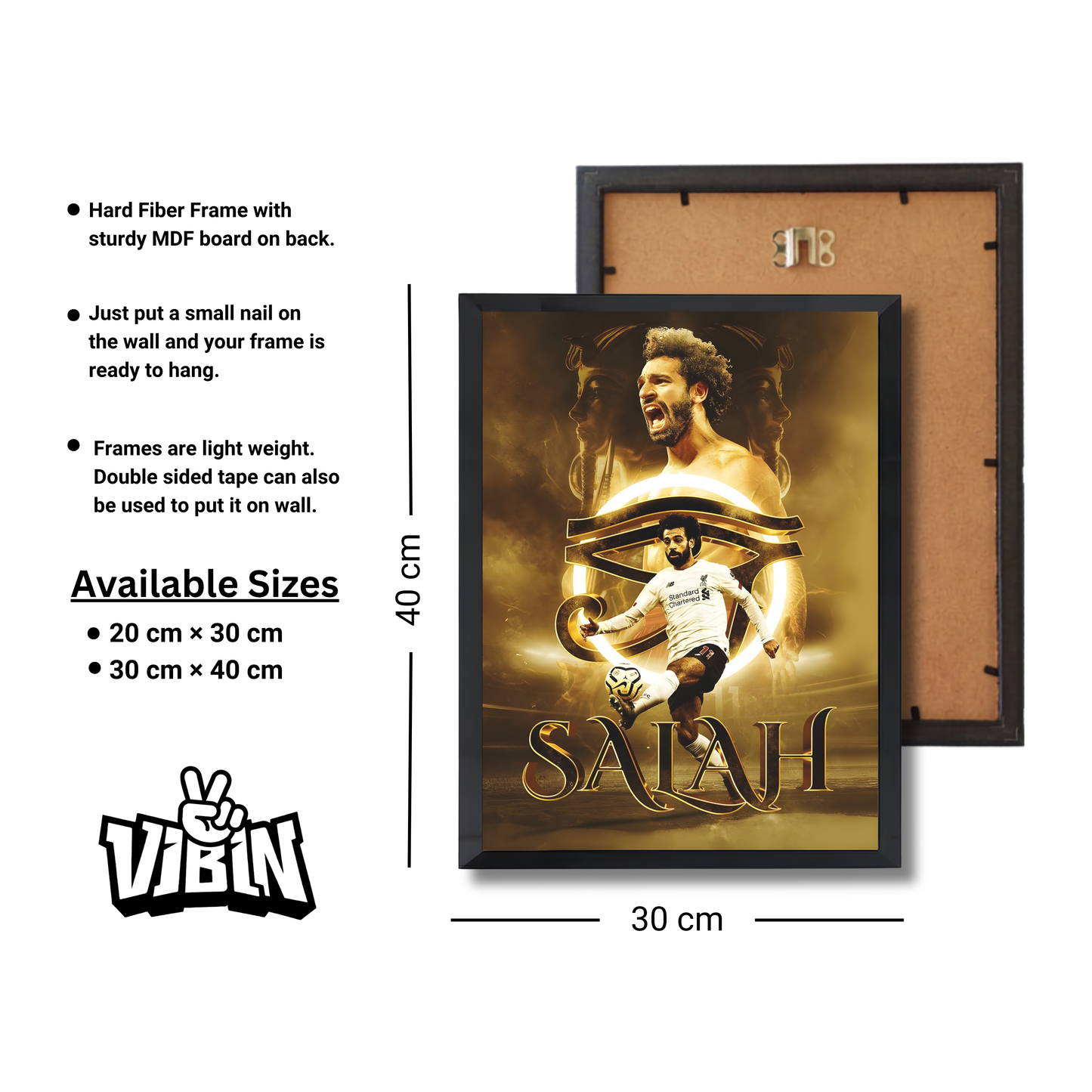 Salah Football Poster #210