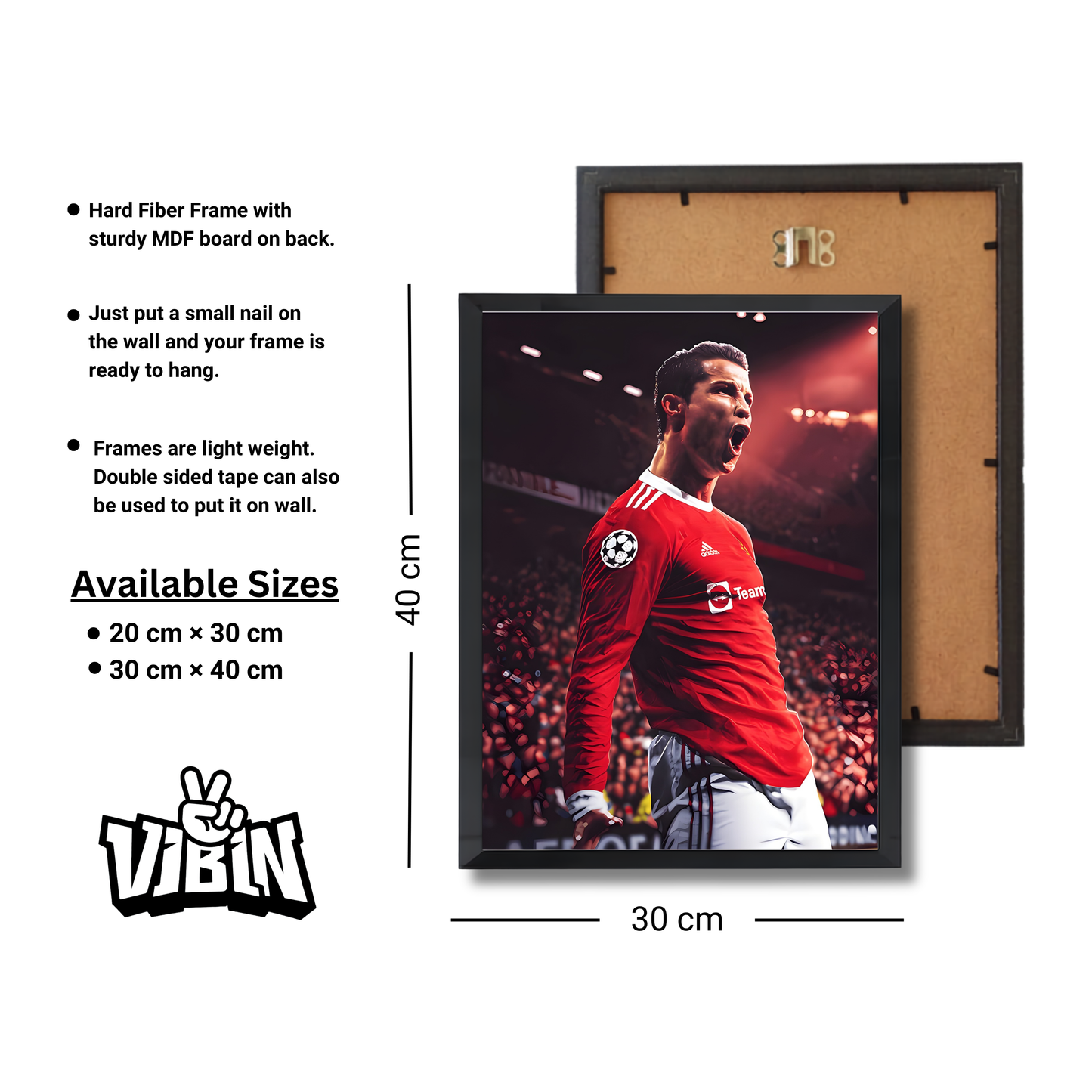Cristiano Ronaldo Football Poster #214