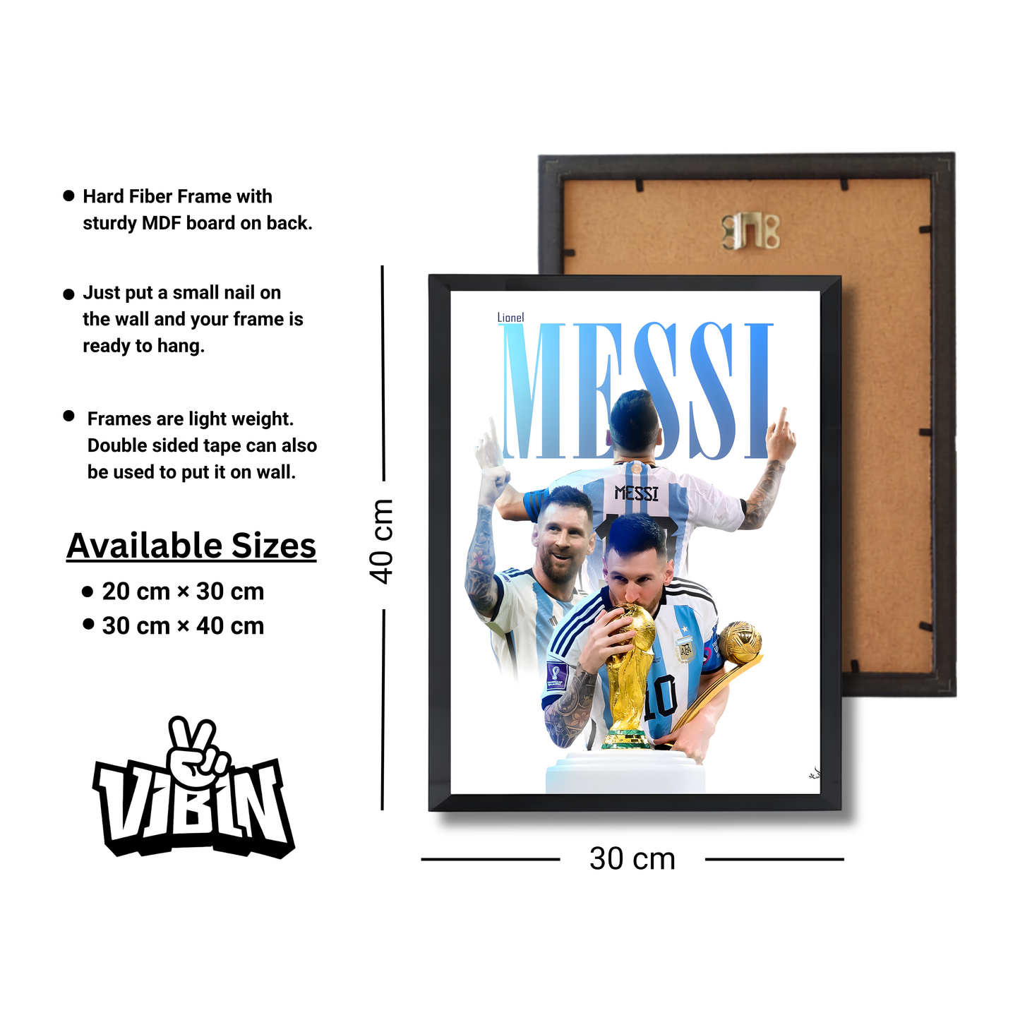 Lionel Messi Football Poster #229