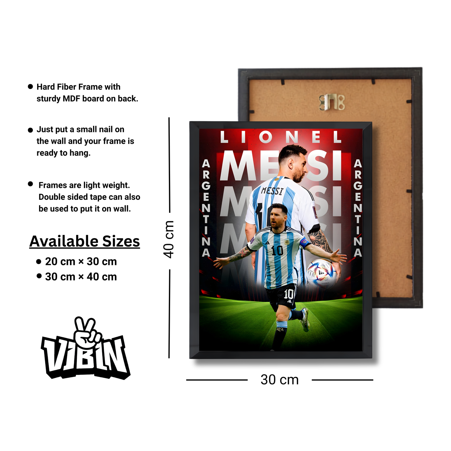 Lionel Messi Football Poster #230
