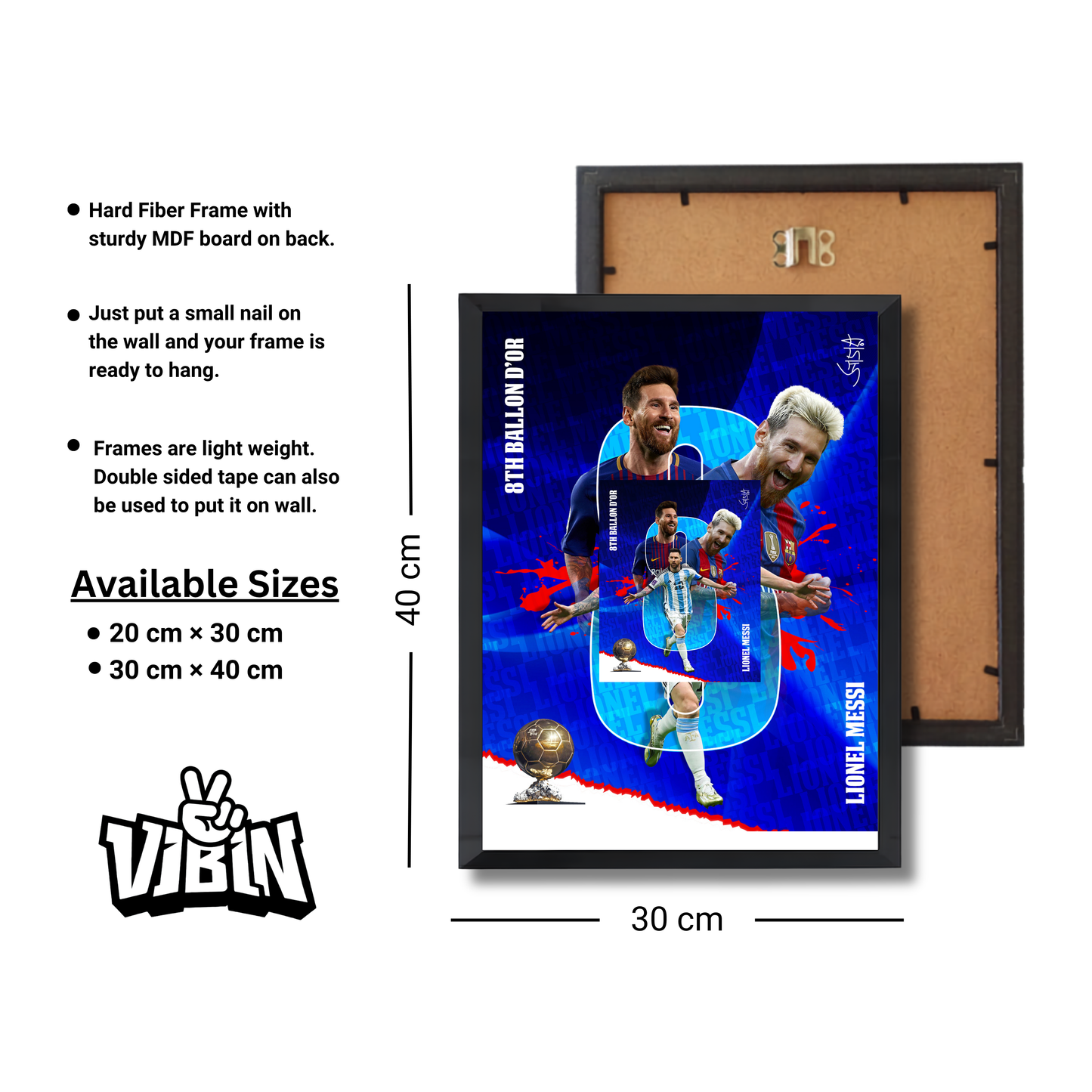 Lionel Messi Football Poster #231