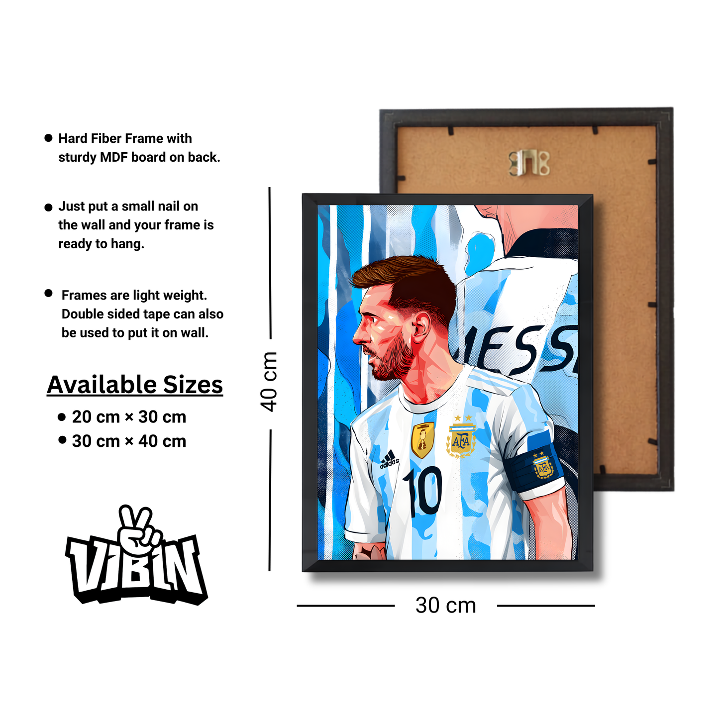 Lionel Messi Football Poster #232
