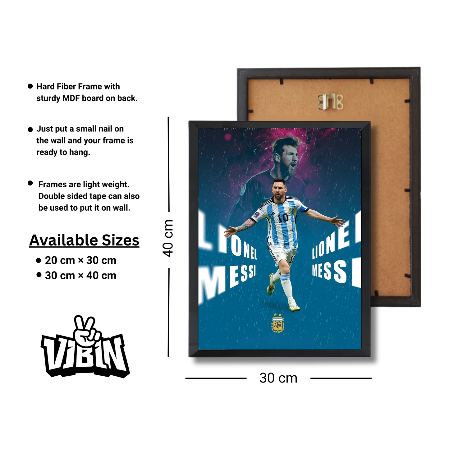 Lionel Messi Football Poster #233
