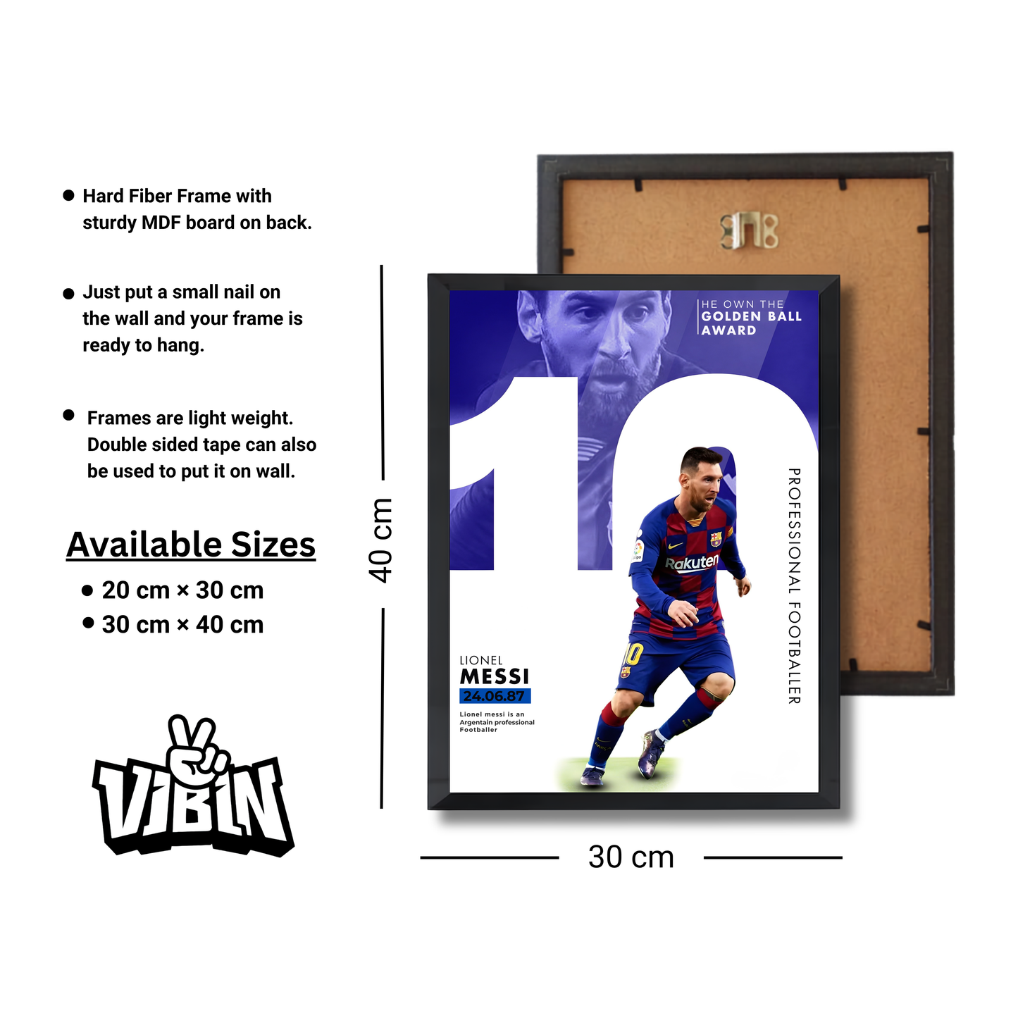 Lionel Messi Football Poster #235