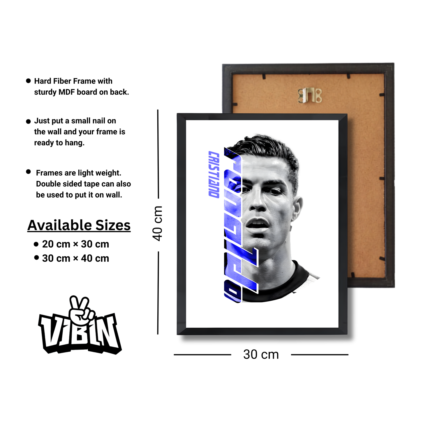 Cristiano Ronaldo Football Poster #243