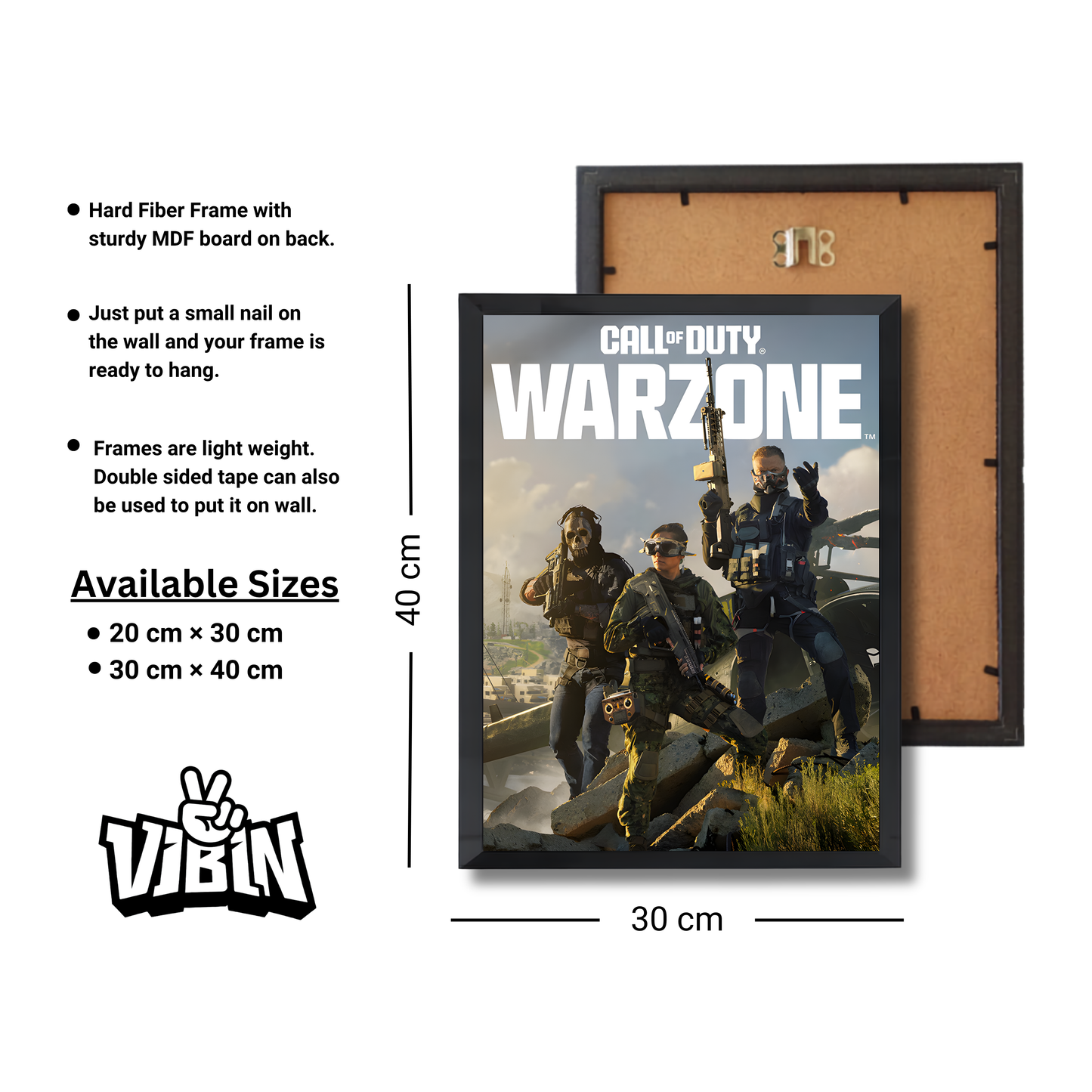 Call of Duty - WARZONE Gaming Poster #275