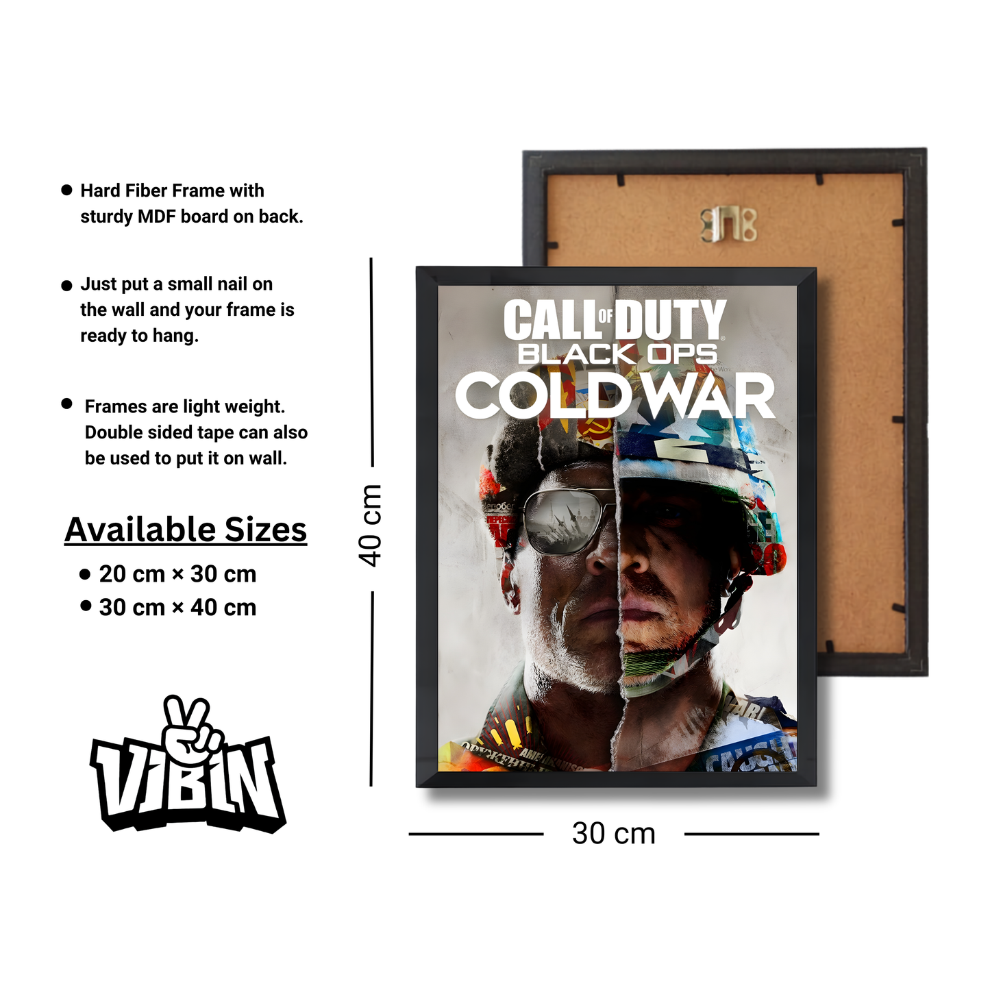 Call of Duty - black OPS Cold War Gaming Poster #282