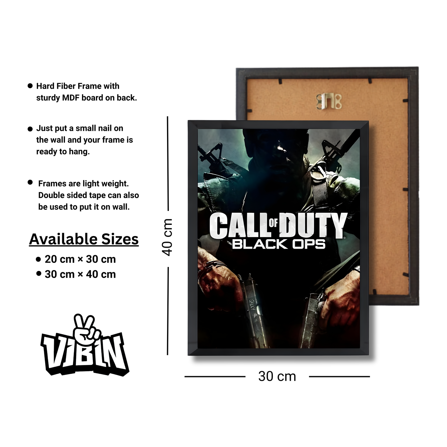 Call of Duty - black ops Gaming Poster #289