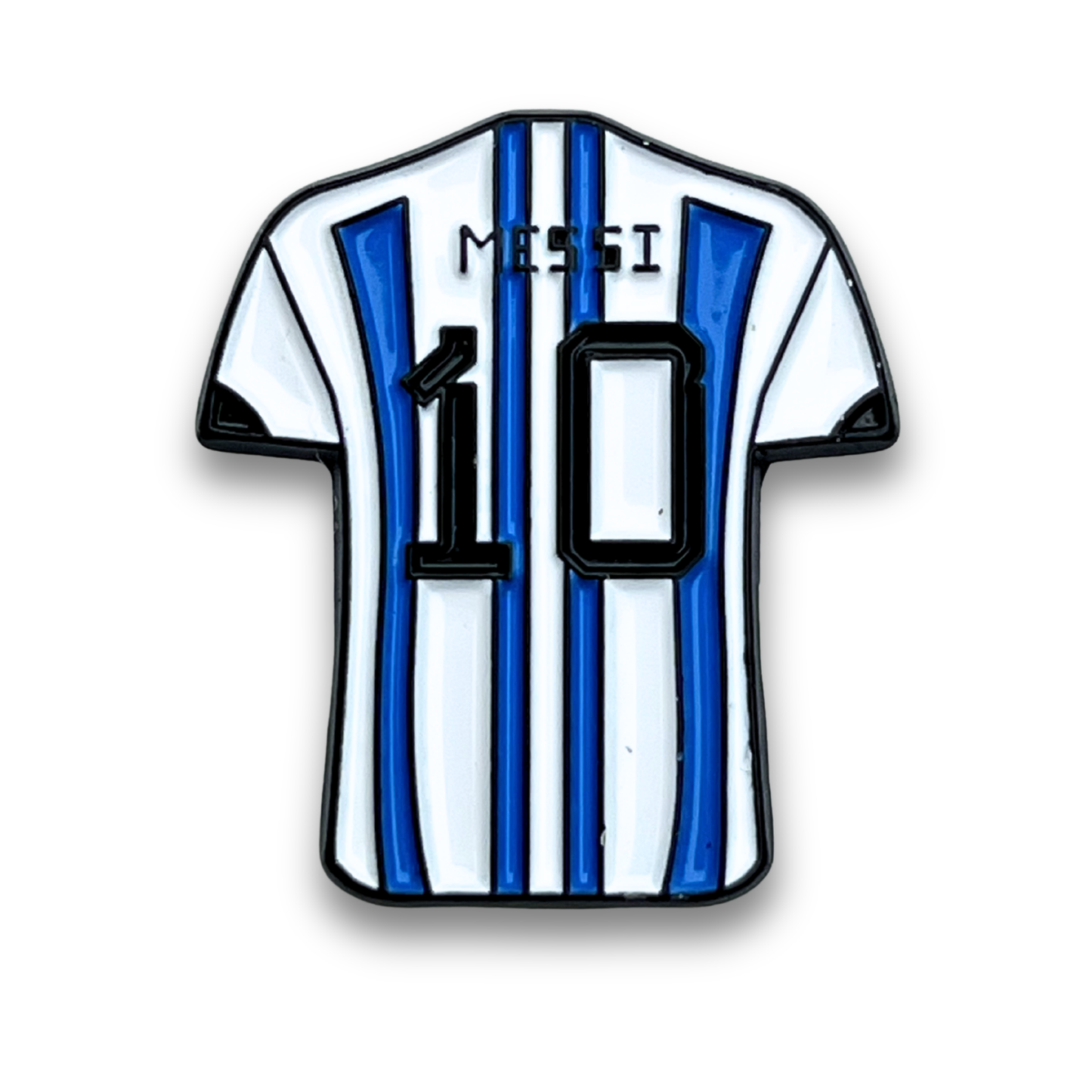 Lionel Messi World Cup Jersey Metal Phone Sticker With 3M Sticky Backing
