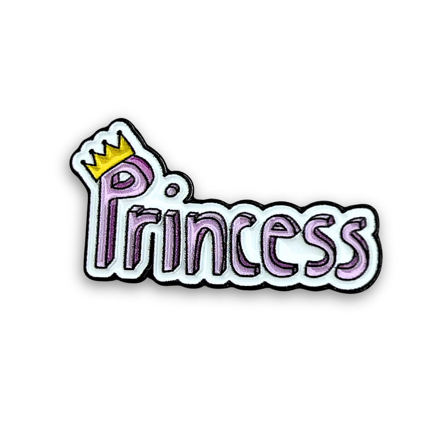 Princess Metal Phone Sticker With 3M Sticky Backing