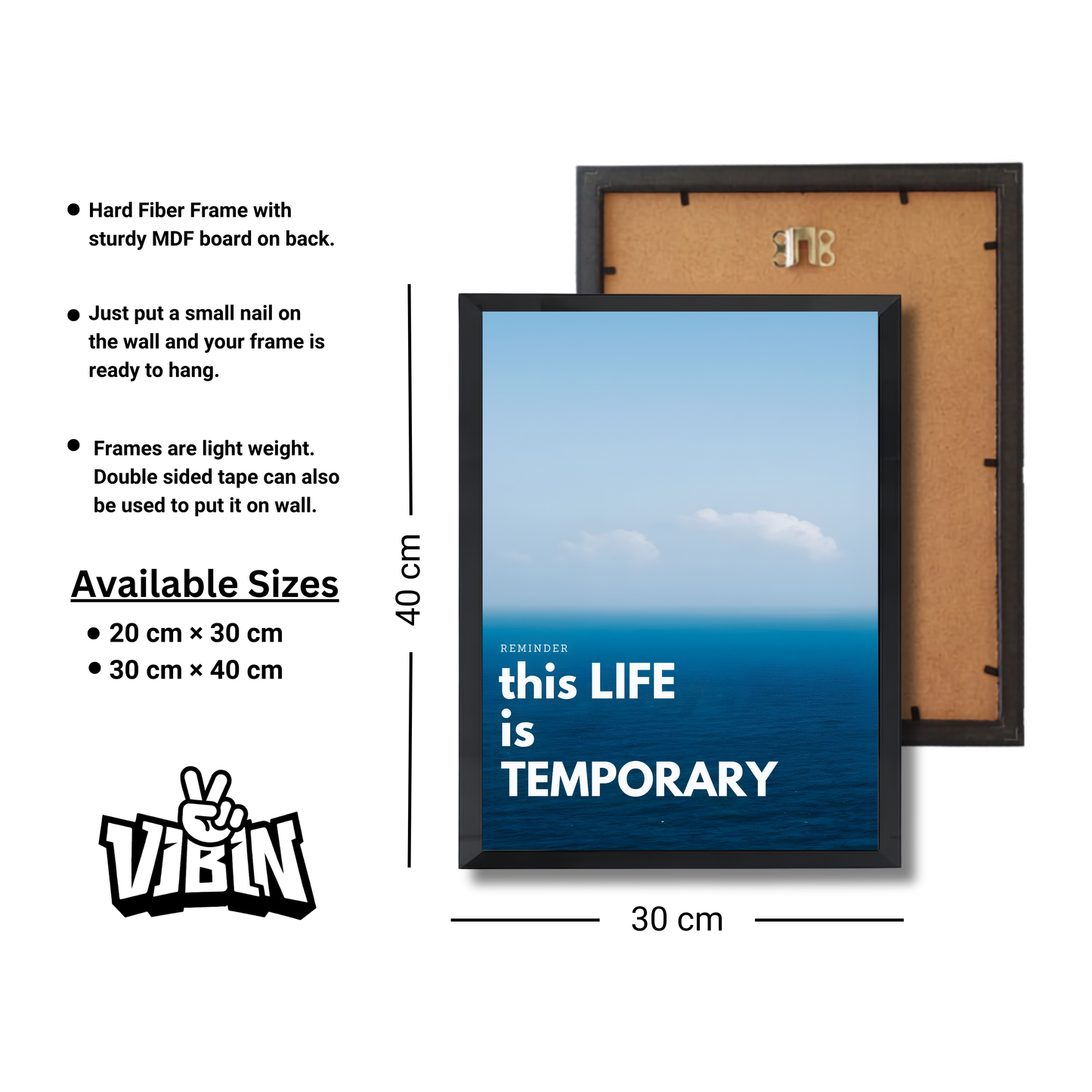 This life is temporary Poster #670