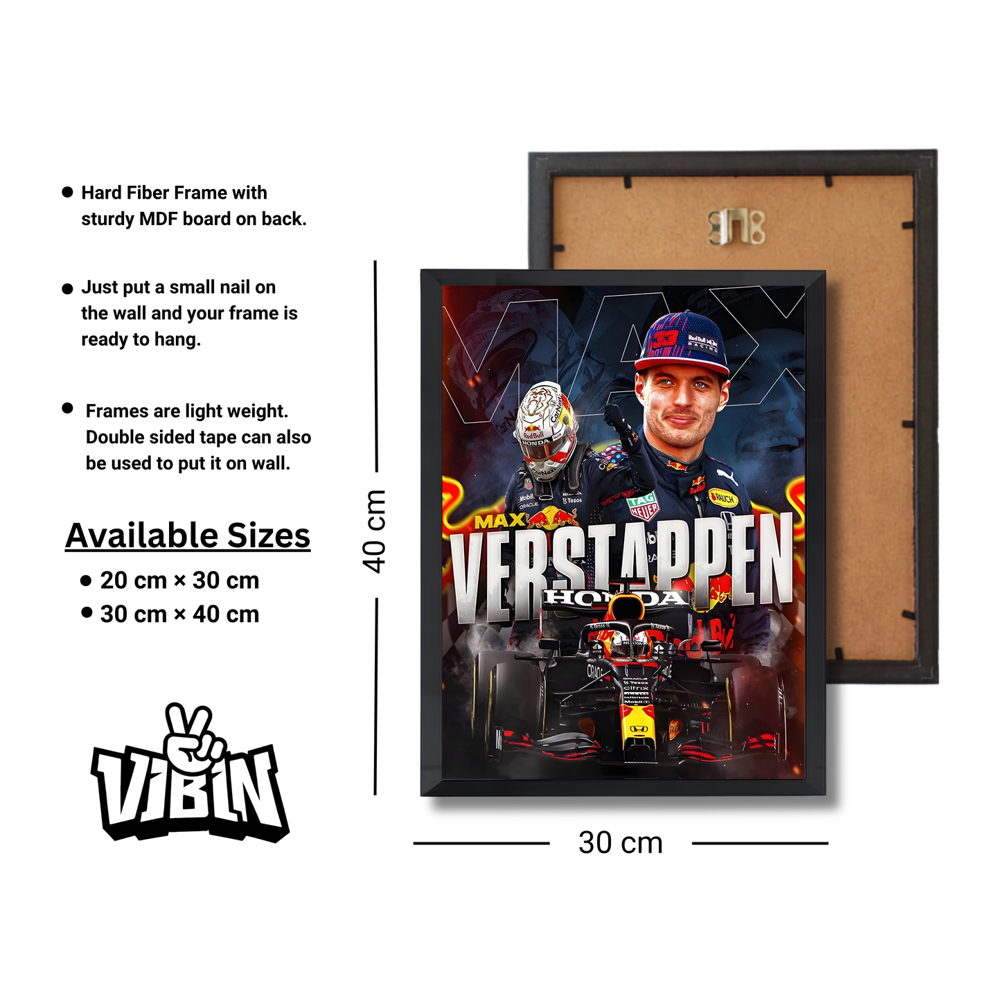 Max Verstappen Formula 1 Poster #709