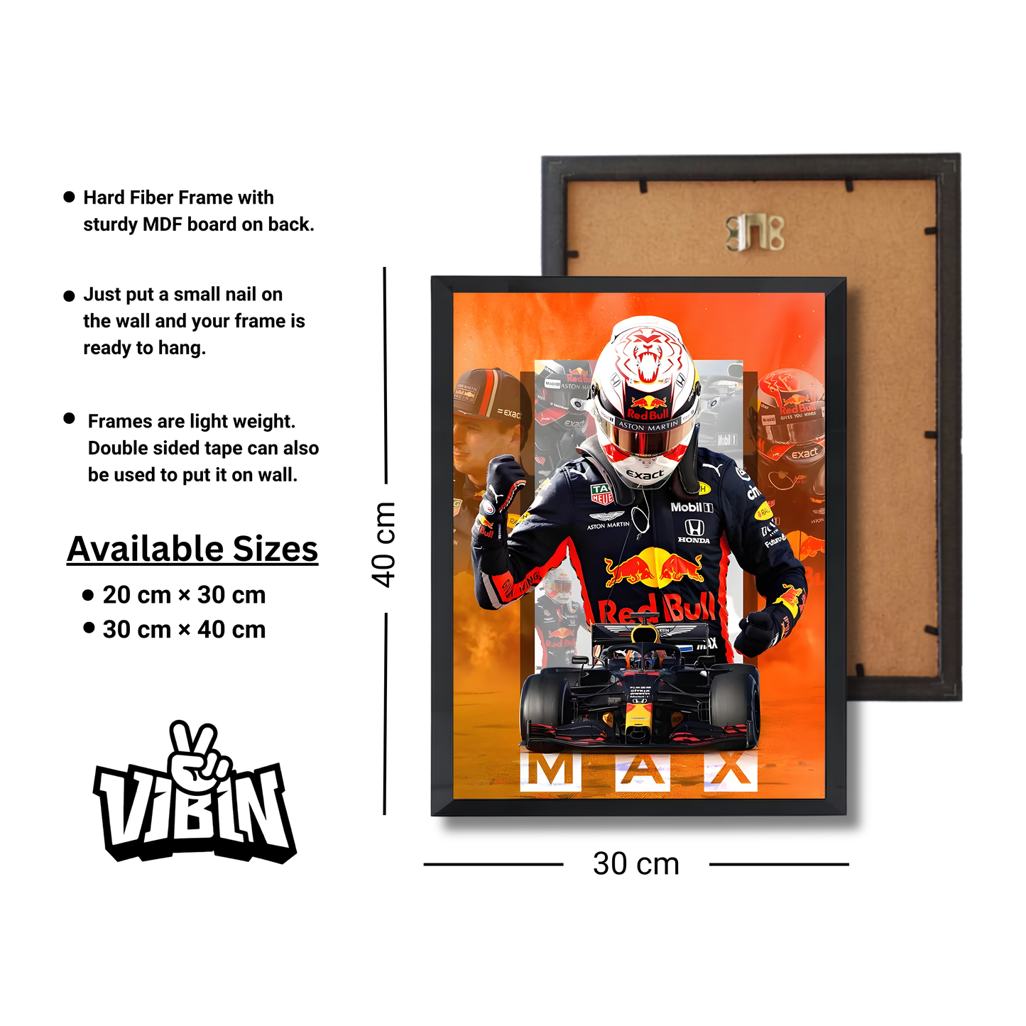 Max Verstappen Formula 1 Poster #710
