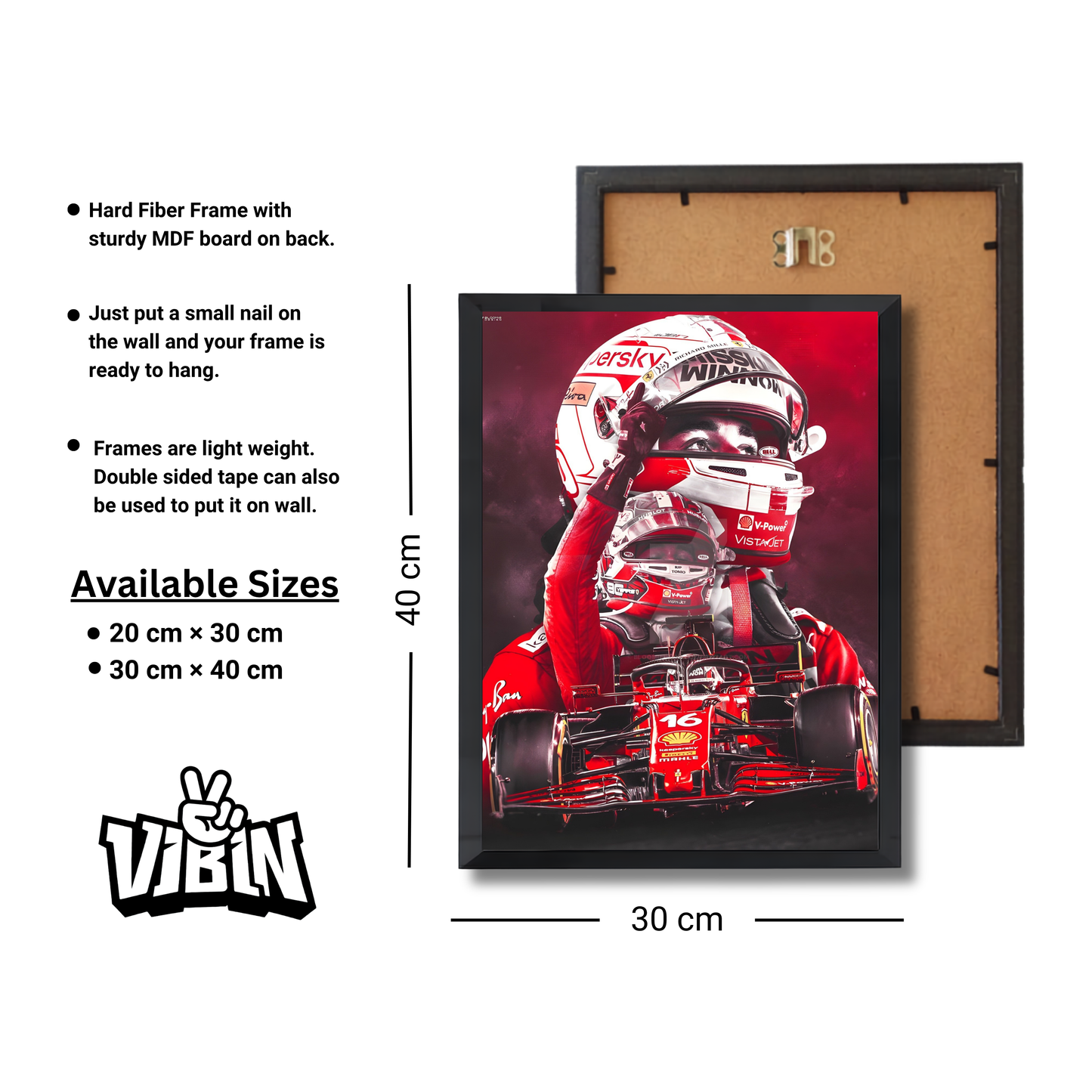 Charles Leclerc Monaco Formula 1 Poster #762