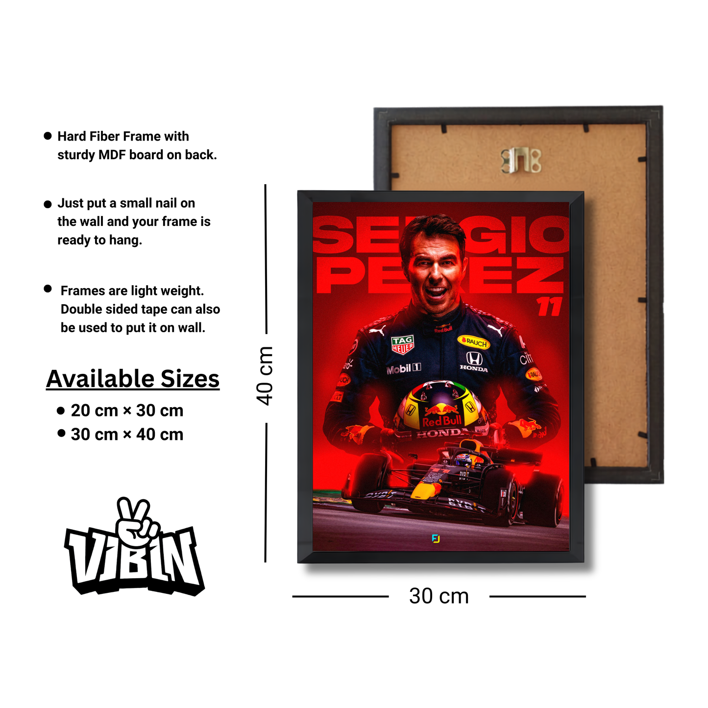 Sergio Perez F1 Poster #784