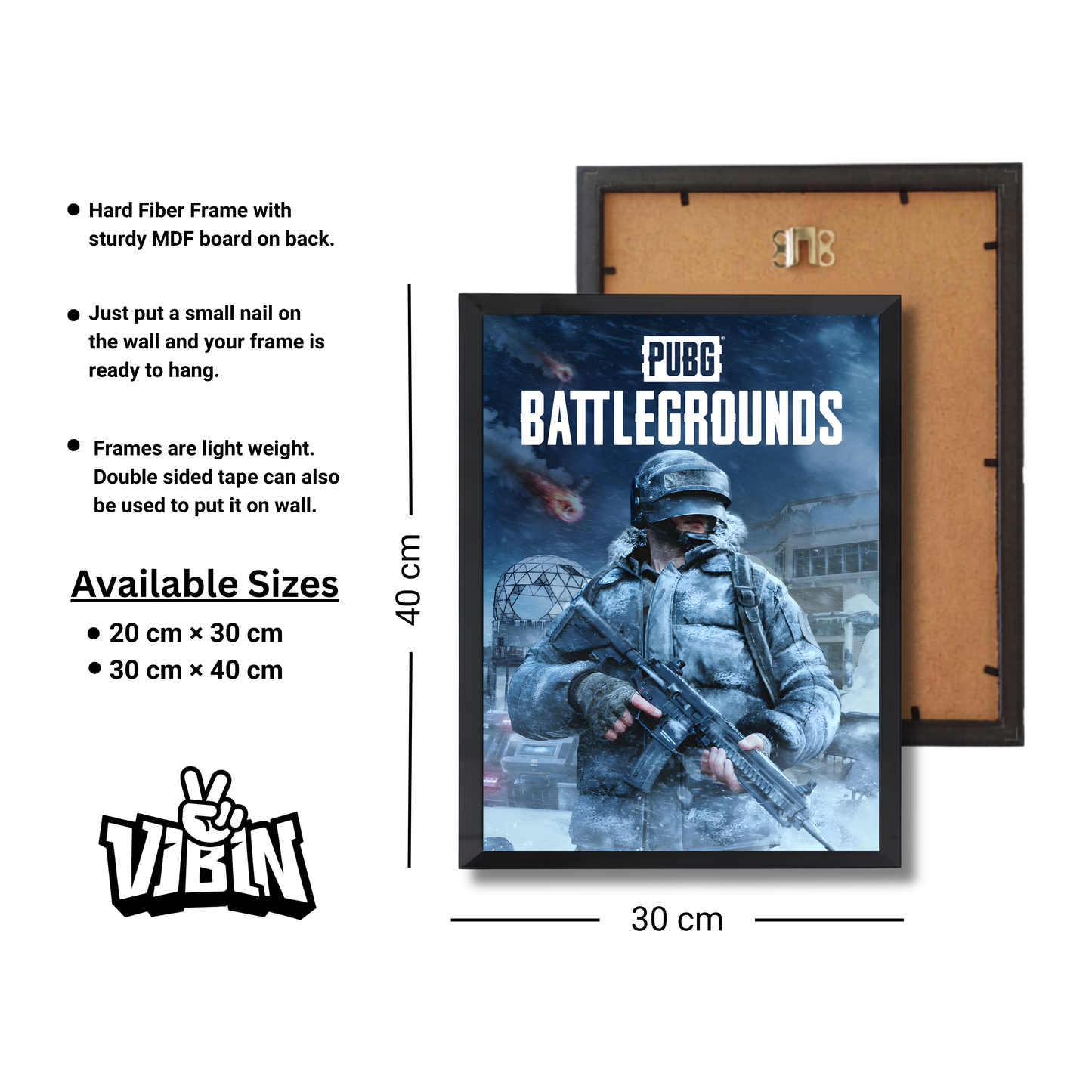 PUBG BATTLEGROUNDS Gaming Poster #305