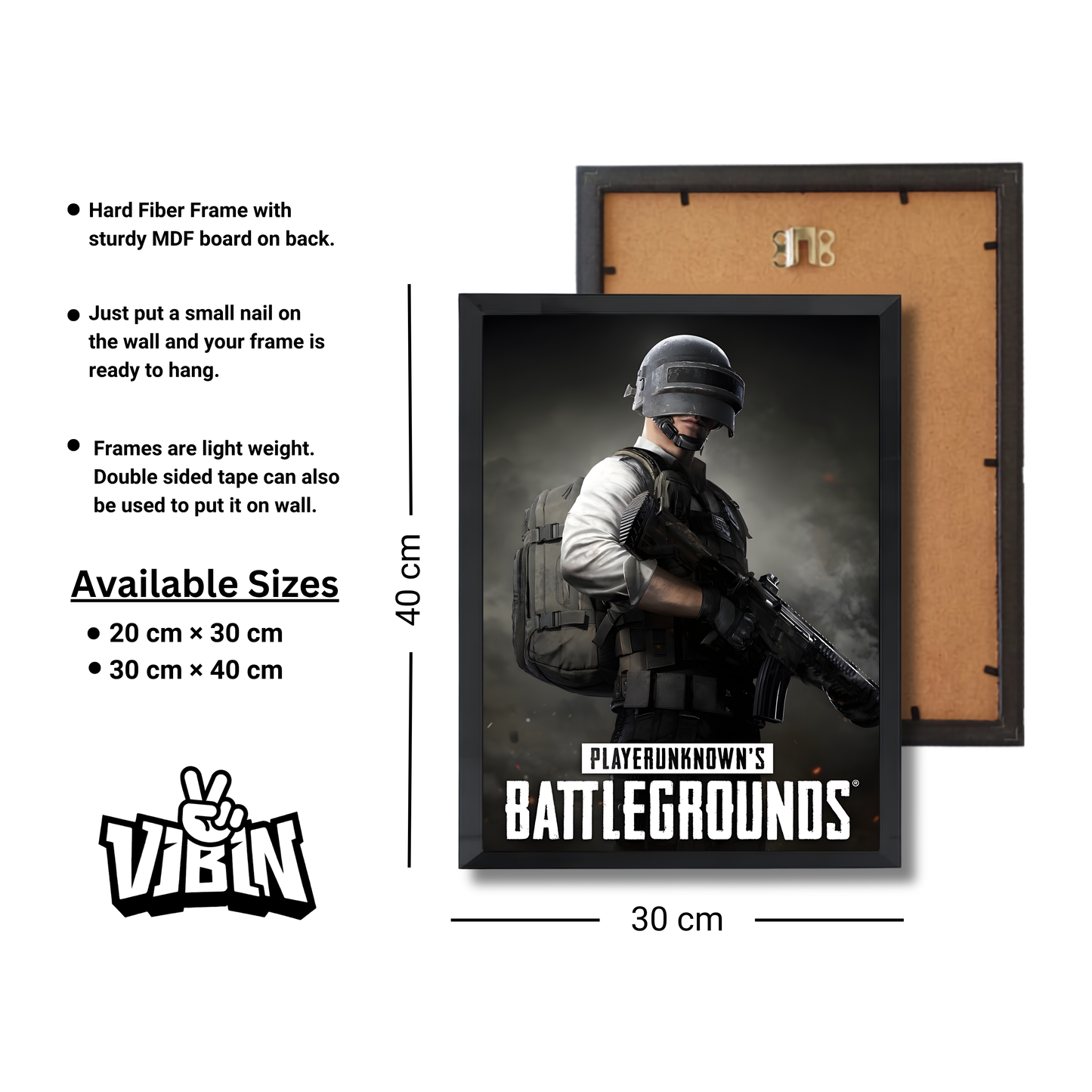 PUBG BATTLEGROUNDS Gaming Poster #307