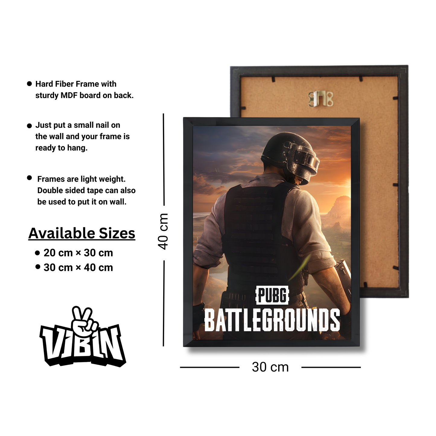 PUBG BATTLEGROUNDS Gaming Poster #309