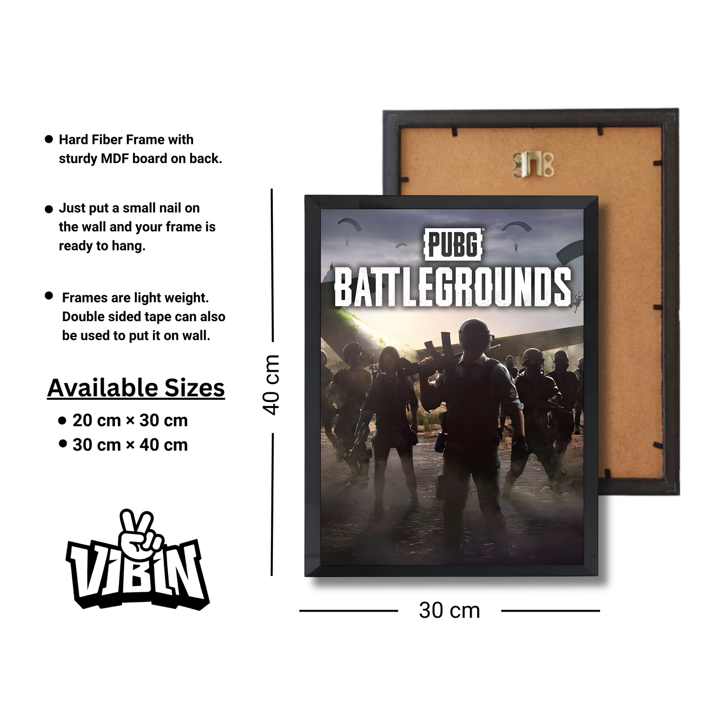 PUBG BATTLEGROUNDS Gaming Poster #310