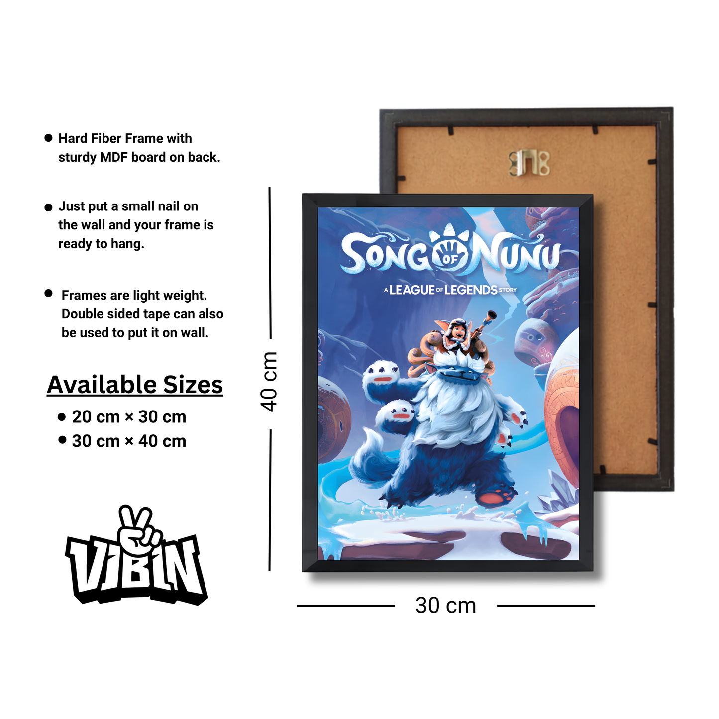 Song of Nunu a League of Legends story Gaming Poster #322