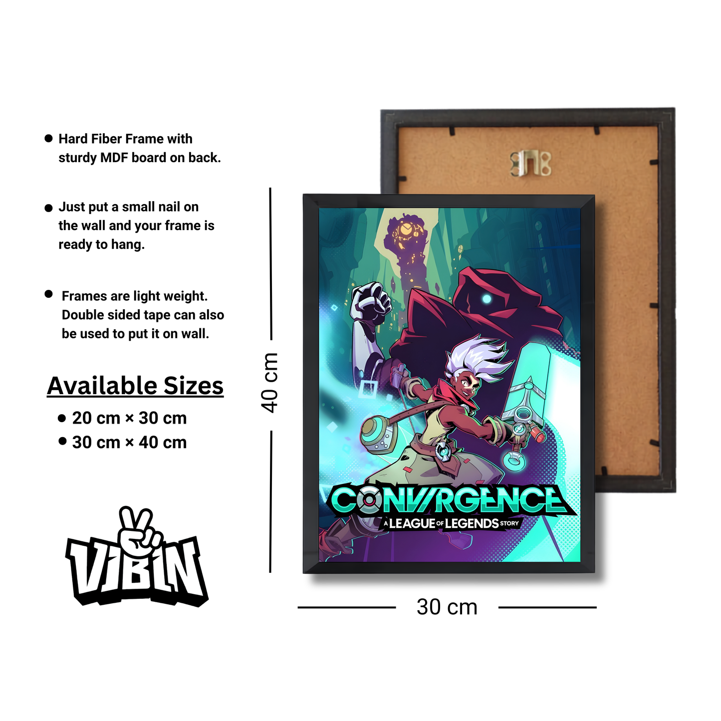 Convirgence a League of Legends story Gaming Poster #325