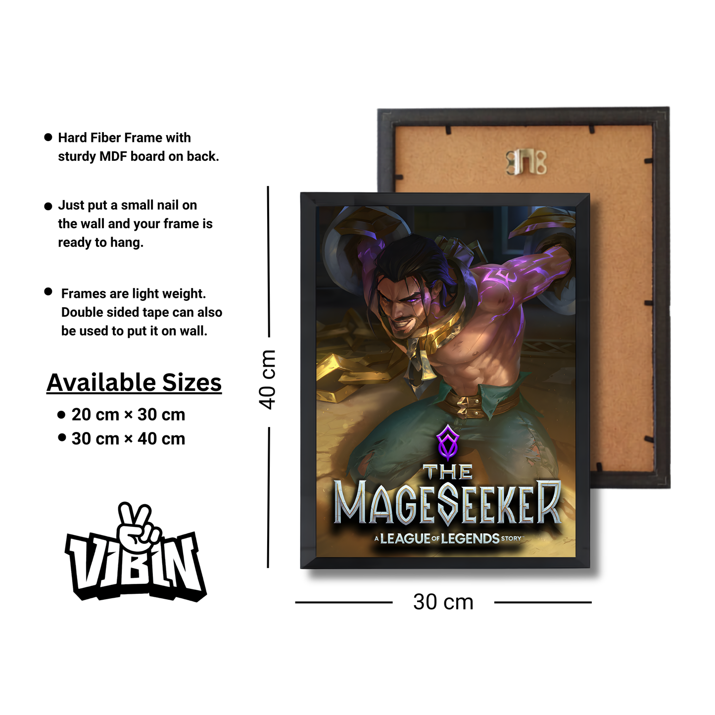 The Mageseeker a League of Legends story Gaming Poster #328