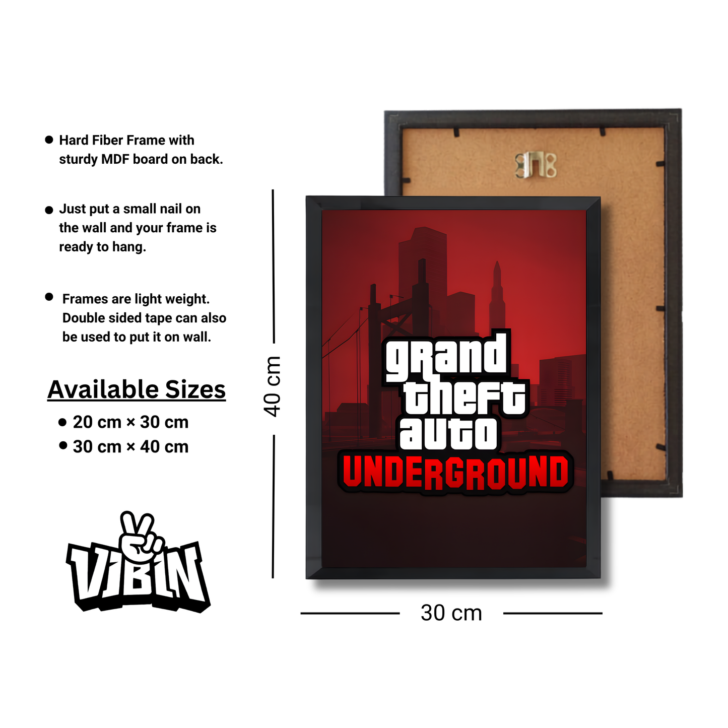 Grand Theft Auto underground Gaming Poster #334