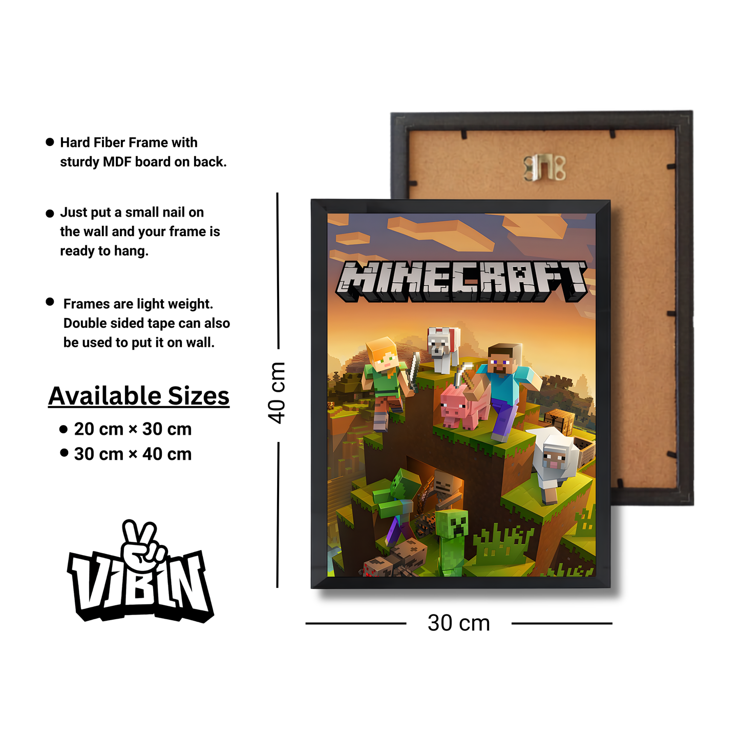 MINECRAFT Gaming Poster #336