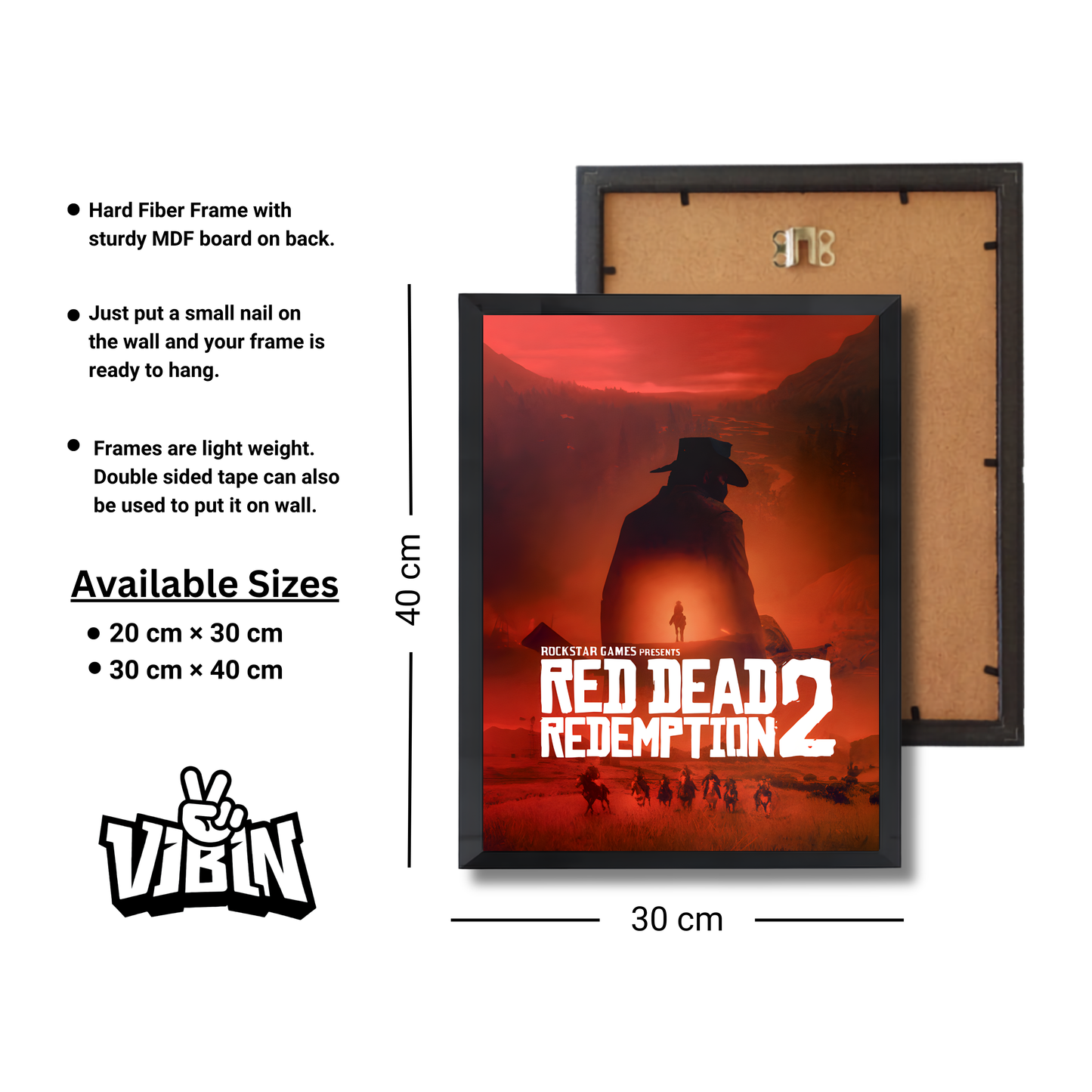 Red Dead Redemption 2 Gaming Poster #346