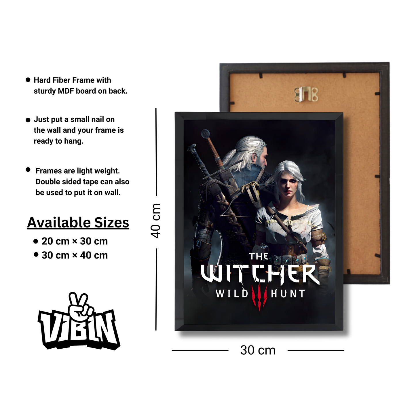 The Witcher 3: Wild Hunt Gaming Poster #347
