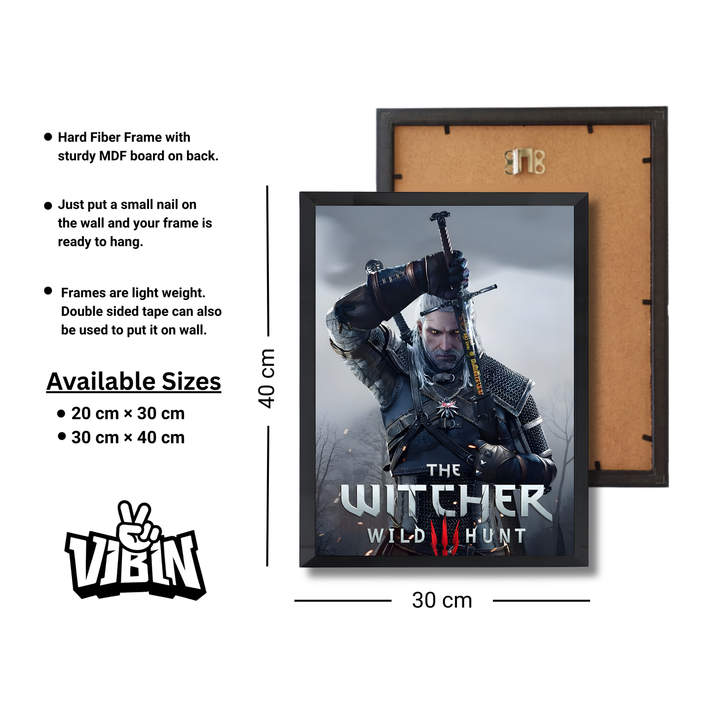 The Witcher 3: Wild Hunt Gaming Poster #348