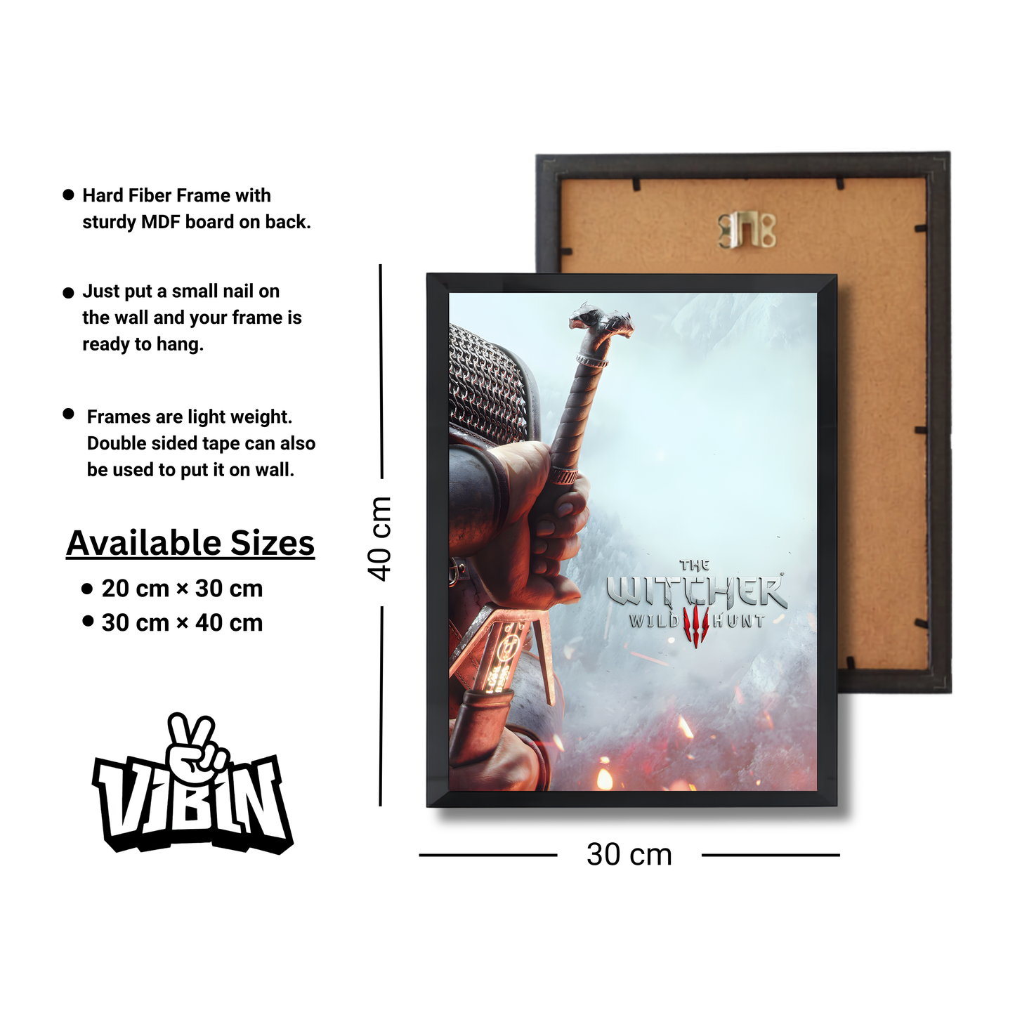 The Witcher 3: Wild Hunt Gaming Poster #350