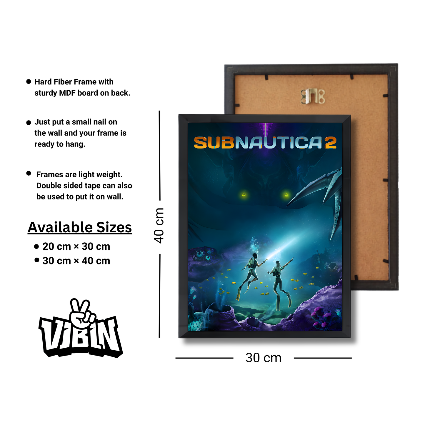 Subnautica Gaming Poster #364