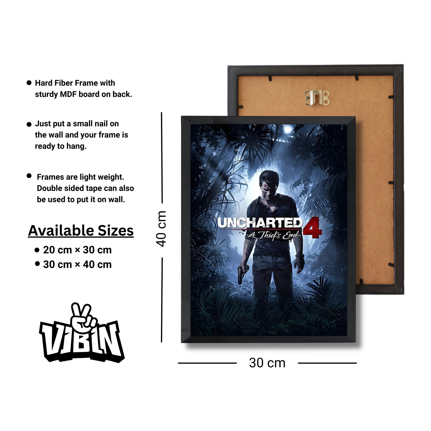 Uncharted Gaming Poster #381