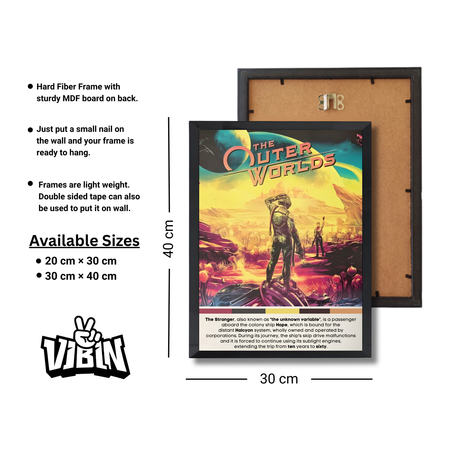 The outer worlds Gaming Poster #398