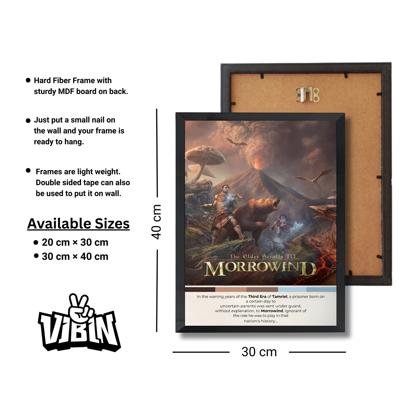 The Elder Scrolls III: Morrowind Gaming Poster #400
